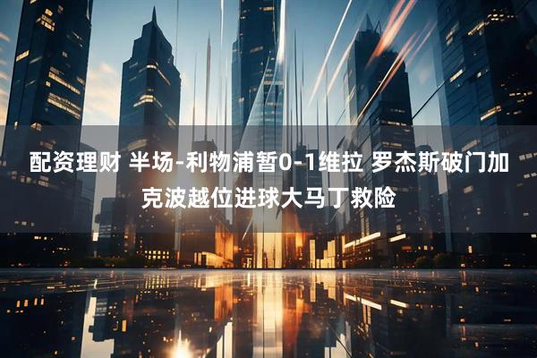 配资理财 半场-利物浦暂0-1维拉 罗杰斯破门加克波越位进球大马丁救险